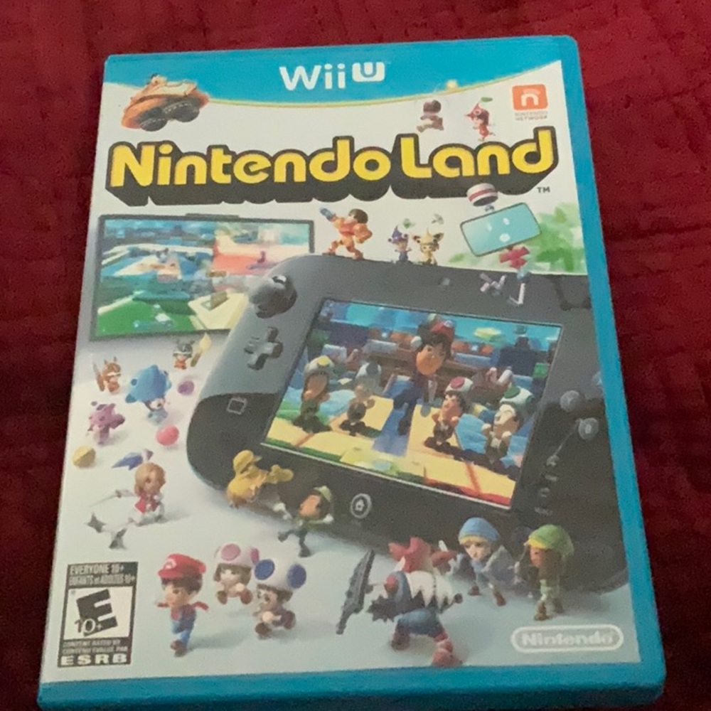 Wii U Nintendo Land game. Used but in perfect working condition